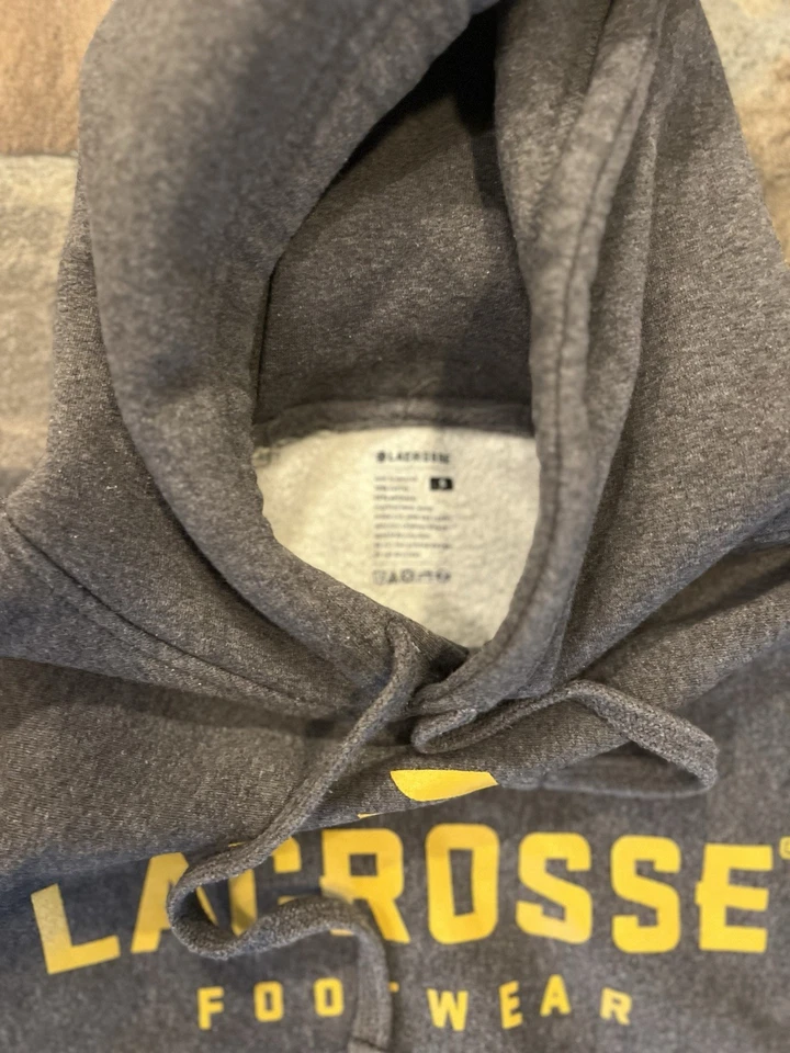 Calzado de lacrosse para mujer ¡¡Sudadera con capucha gris pizarra con logotipo polar!!(Sm) Foto 3 de 4