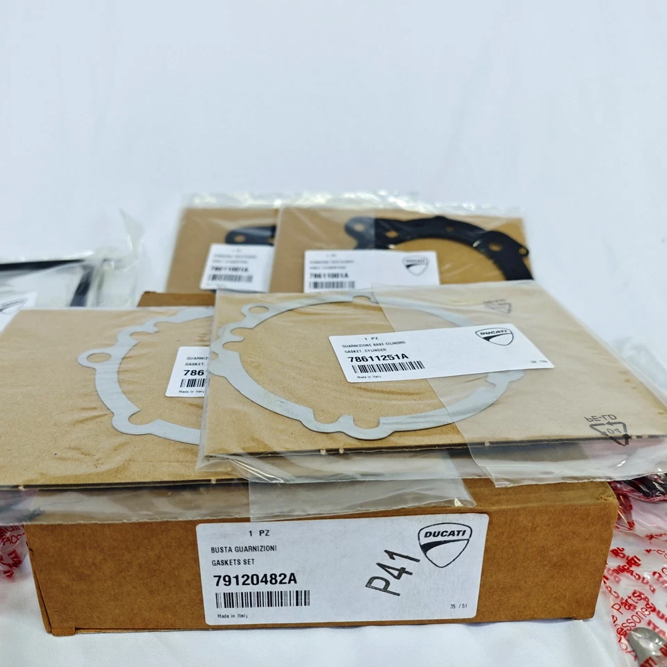 [New] Ducati Genuine Engine Gasket Set Diavel Multistrada 1200 2013 79120482A - Image 2 of 4