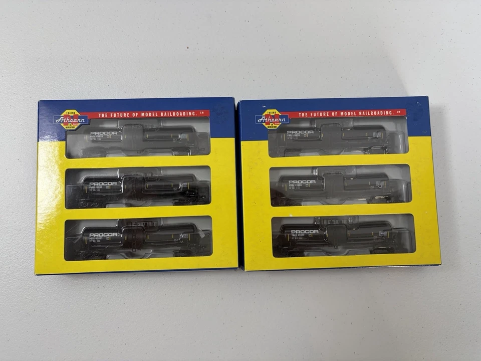 Athearn N Scale PROCOR Ethanol Tank Car Lot of 6 – 11886 11887 Discontinued - Image 3 of 4