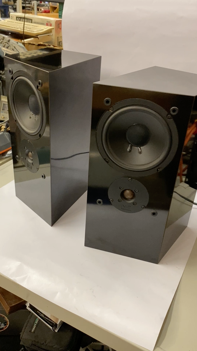 Pair NHT Model 1.3A Speakers Now Hear This Audio *SHOWN WORKING | eBay