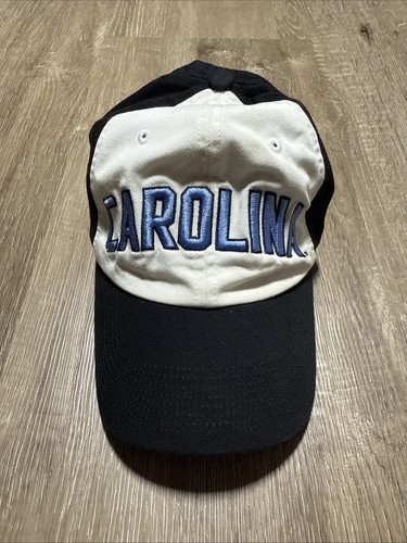 Vintage Nike North Carolina Tar Heels Hat Baseball Cap White Adjustable