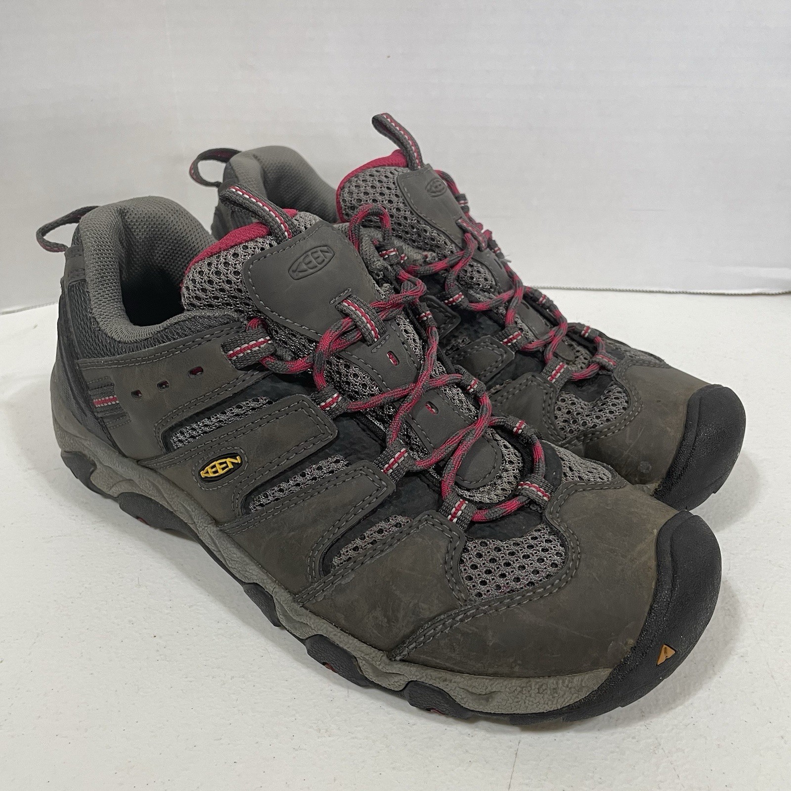 Scarpe da trail escursionismo Keen Koven Oakridge da donna taglia 10 5 grigio rosa 1011280