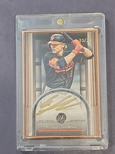 2024 Topps Museum Gunnar Henderson Bronze Frame Gold On Card Auto 3/20