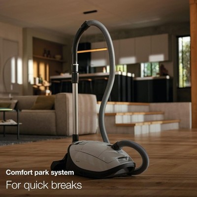 Miele Classic C1 Pure Suction PowerLine Graphite Gray Canister Vacuum Cleaner