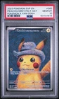 2023 Pokemon SVP EN-SV Promo #085 Pikachu Grey Felt Hat PSA 10 Van Gogh