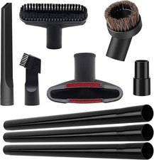 9 Pcs Universal Shop Vac Accessories Kit 1 1/4 inch & 1 3/8 32mm, 35mm, Black 
