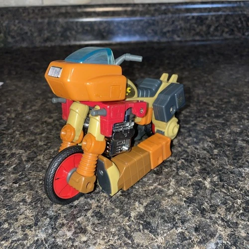 Vintage 1986 Transformers G1 Figure Autobot Wreck-Gar with Wheel