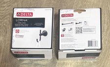 Delta LornaDouble TowelRobe J-Hook in...Open Box   Delta