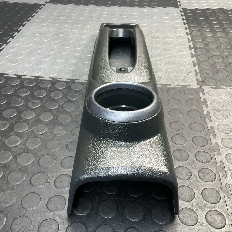 Mini Cooper E 2002-2006 cubierta de freno de mano de estacionamiento bisel panel con portavasos OEM Foto 3 de 4