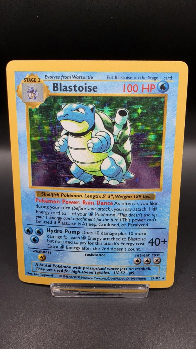 Shadowless Blastoise Individual Cards for sale - eBay
