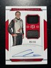 2021 Panini National Treasures Racing Gear Graph Cole Custer AUTO #5/15 ON CARD