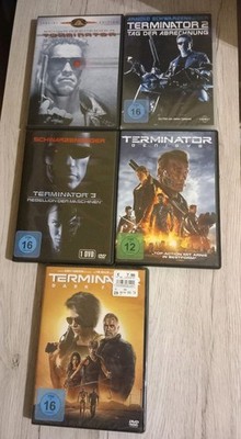 Terminator (Alle Teile mit Arnold Schwarzenegger) DVD