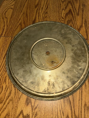 Antique Regulator Time Only Clock Dial Pan - Picture 4 of 6