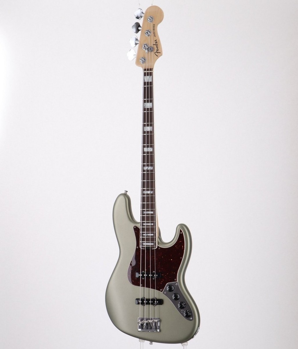 Fender American Elite Jazz Bass Satin Jade Pearl Matallic