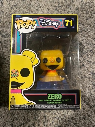 Funko POP! Disney - Nightmare Before Christmas Blacklight Figure - ZERO #71