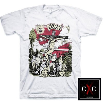 OZZY OSBOURNE cd lgo CROSS CRUCIFIXION Official SHIRT XL New