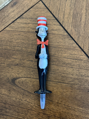 Dr. Seuss The Cat In The Hat Over-Sized 3-D Large Plastic Pen ~ Great Gift Fun