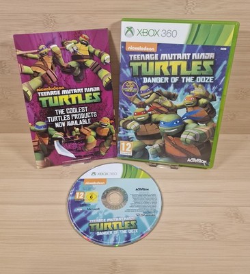 Teenage Mutant Ninja Turtles Danger Of The Ooze Xbox 360 komplett mit Handbuch