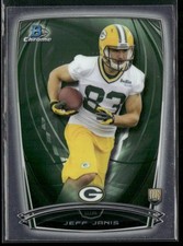 2014 Bowman Chrome Jeff Janis RC #214 Green Bay Packers