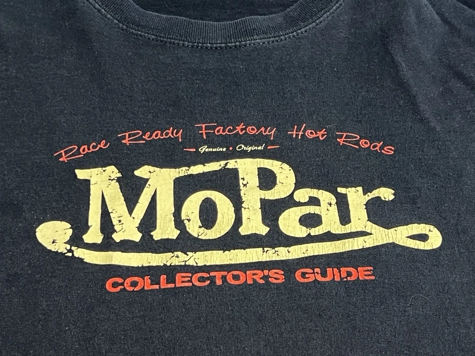 Camiseta De Colección Hot Rod Cars Camiseta De Gran Tamaño Mopar Listo para Carrera Coleccionistas Logo Camiseta 3XL Foto 3 de 4