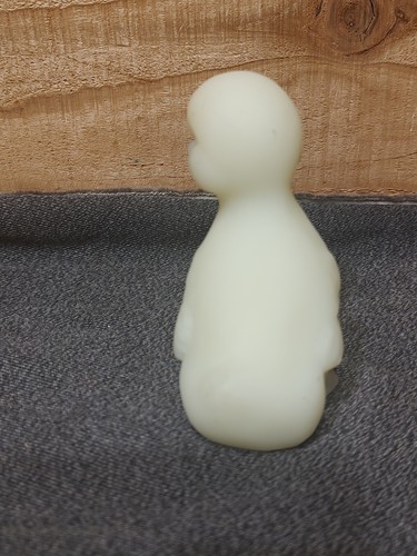 Fenton Uranium Glass Duck Figurine Vintage - Picture 5 of 8