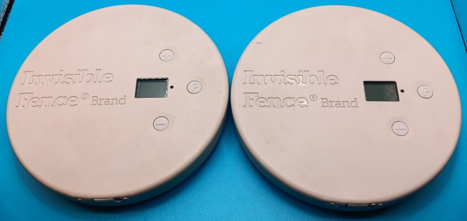 TWO Invisible Fence Indoor Shields Plus Dog Avoidance Transmitters W