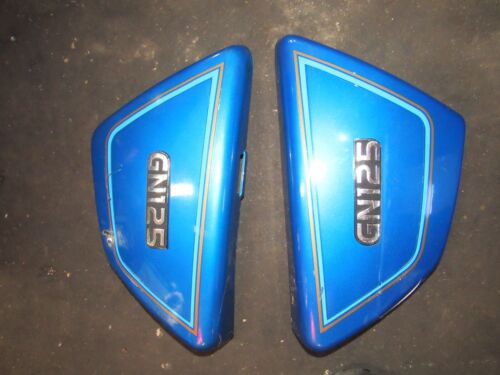 1990 suzuki gn125 side covers left right cover