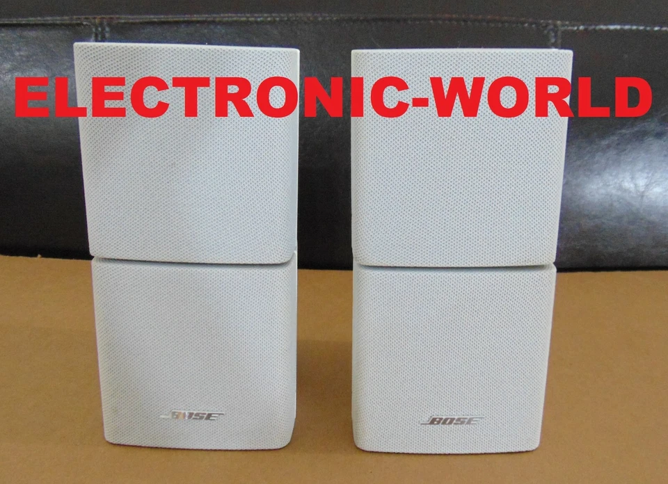 MINT Bose Double Cube Pair of White Speakers & Ceiling Brackets Lifestyle - image 4 of 4