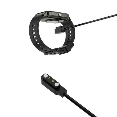 Câble de Charge de Données USB Universel 2 Broches Chargeur Magnétique pour Montre Connectée 2,84mm - Photo 2/12