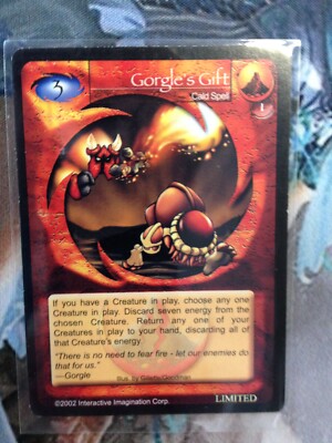 Magi Nation - LIMITED ''Gorgle's Gift''   X1