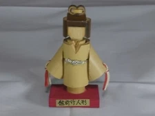 Echizen Bamboo doll girl 8cm / Folk craft / Japan