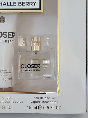 CLOSER Perfume By HALLE BERRY 0.5 oz Eau de Parfum 2 PIECES Gift