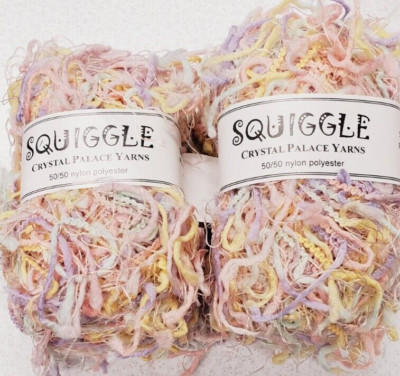 2 Balls Crystal Palace SQUIGGLE 50 Grams Lot of 2 100 Yds Each Flag w/Tails 9549