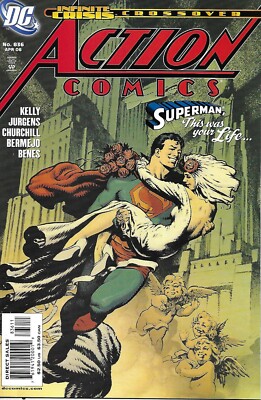 Superman Action Comics 836 Cover A Schultz First Print 2006 Kelly Dan Jurgens DC