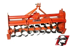 Rotary Tiller 71" Wide Category 1 3-Point Heavy Duty PTO Drive for Kubota