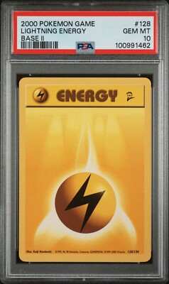 LIGHTNING ENERGY　CREATURES DECK PSA10 PSA 10 Lightning Energy Gold (Graded Card) – Phurion