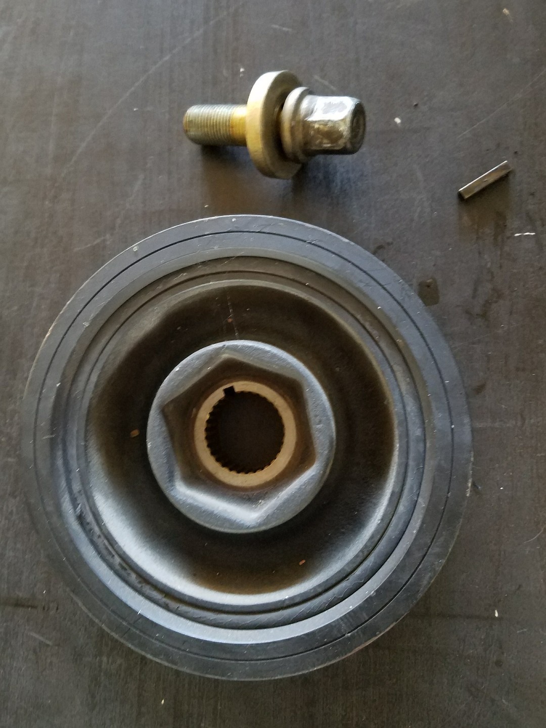 OEM Honda Acura Harmonic Balancer Crank Pulley RSX TSX Accord Civic CR