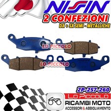 KIT 4 BRAKE PADS NISSIN FRONT SUZUKI GSX 750 INAZUMA 1998 - 2001