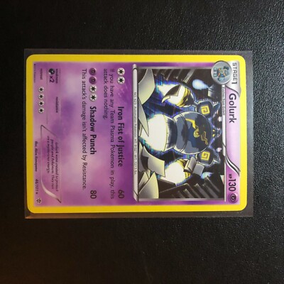 low pop pokemon cards Low Pop Pokemon - Golurk Plasma Blast 46/101 Holo Rare Pokemon Card