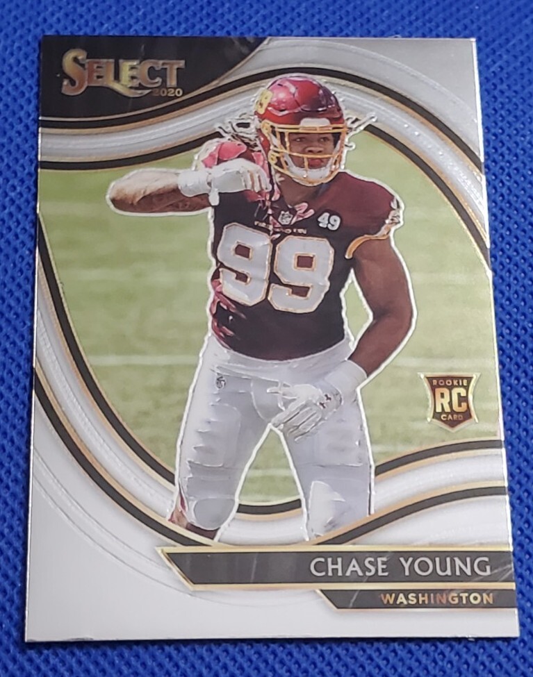 Chase Young 2020 Panini Select Field Level #364 RC Rookie 49ers Commanders