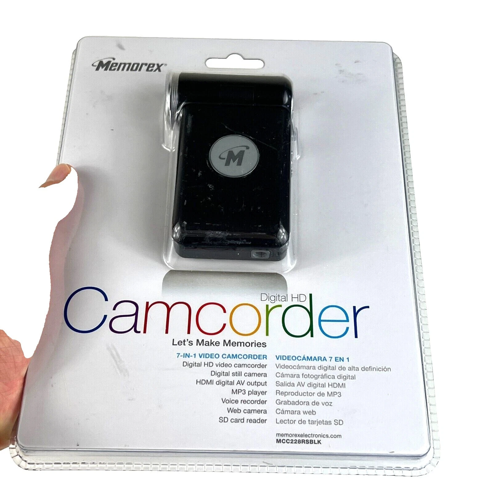 Memorex las videocámaras de alta definición