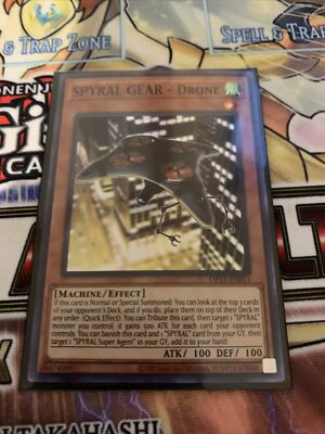 Yugioh Spyral Gear Drones Op13 En011 Nm Super Rare Ebay