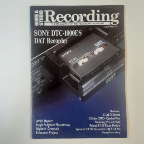 Home & Studio Recording Sony DTC-1000ES DAT James Pennock Rob Urry Hugh Padgham - Picture 1 of 4