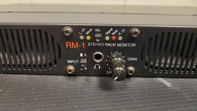 Fostex RM-1 Stereo Rackmount Monitor | eBay