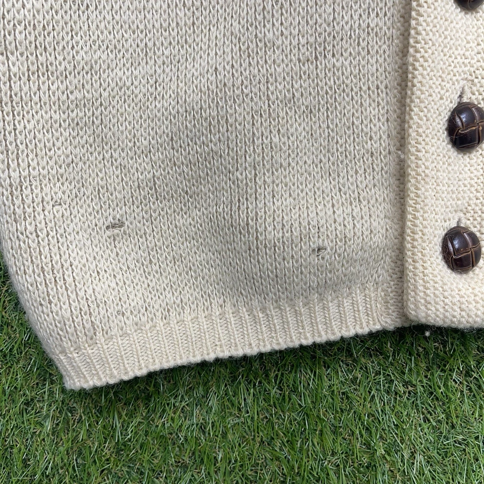 Vintage Pendleton Sweater Mens Small Aztec Cardigan 100% Virgin Wool Original - Image 3 of 4