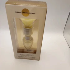 The White Barn Candle Co. Warm Vanilla Sugar Wallflowers Warmer Bulb Set New