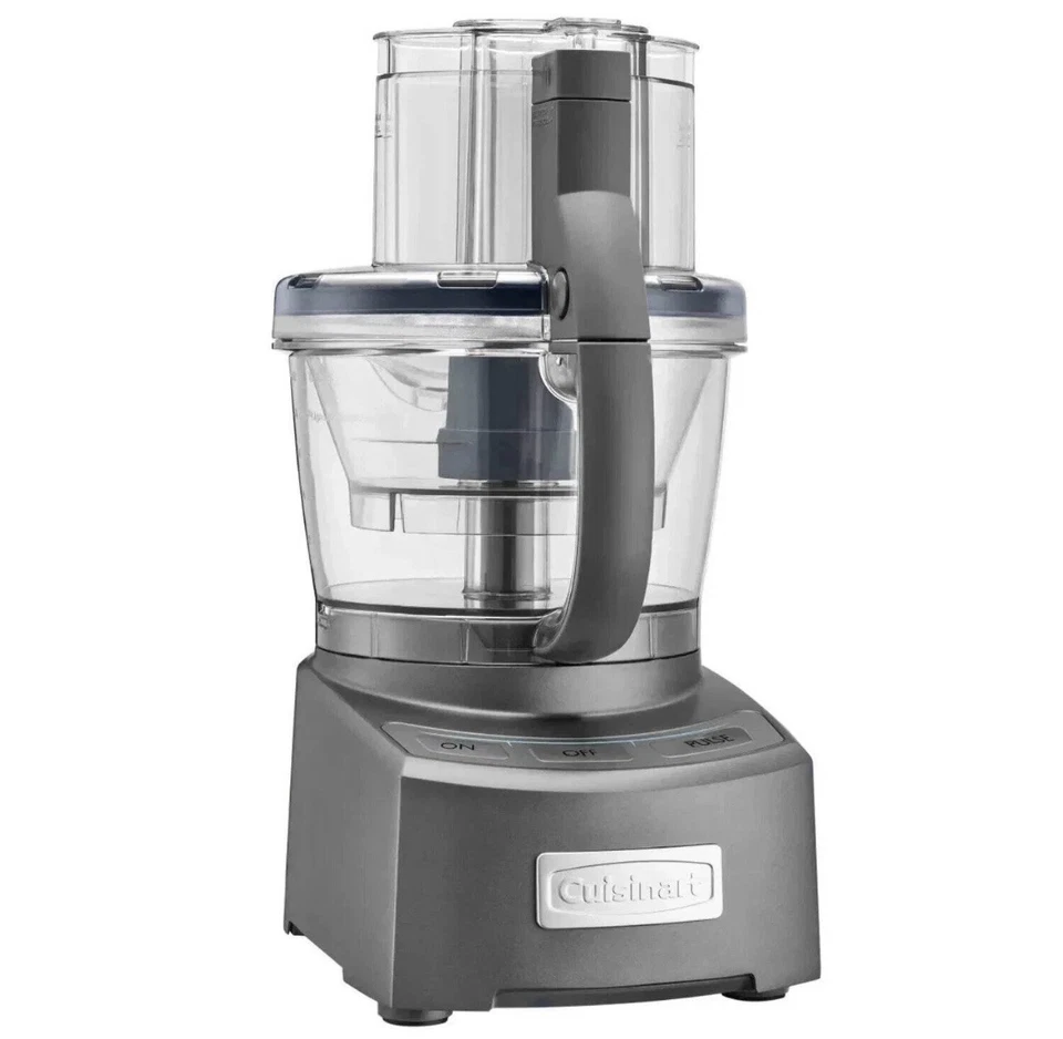 Cuisinart FP-12DCN Elite Collection 2.0 12-Cup Food Processor, Die Cast NIB - Image 2 of 4