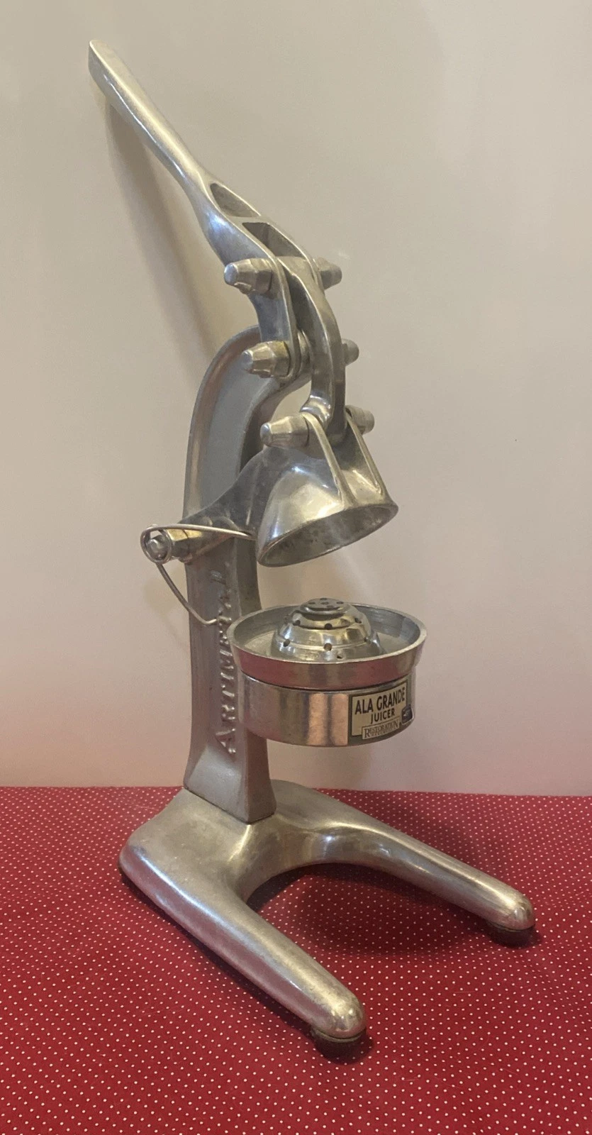 VINTAGE TABLETOP JUICER - Cast Aluminum - Restoration Hardware | Mexico