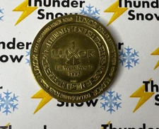 ⚡️❄️ Casino Chip 😳 $1 Luxor Hotel 1993 Token Las Vegas Nevada ⚡️❄️⚡️❄️