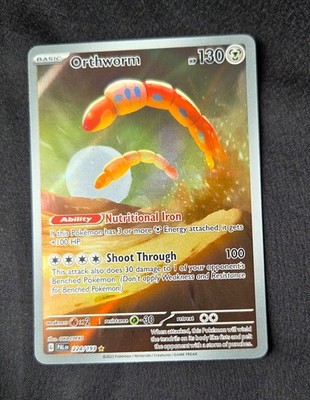 Pokémon TCG Orthworm Scarlet & Violet Paldea Evolved Holo 224/193 NM